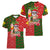 Hawaii Christmas Women V Neck T Shirt Mele Kalikimaka Kanaka Maoli DT02 - Polynesian Pride