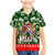 Guam Christmas Family Matching Mermaid Dress and Hawaiian Shirt Felis Pusgua Tropical Xmas Patterns DT02 Son's Shirt Green - Polynesian Pride