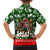 Guam Christmas Family Matching Off Shoulder Short Dress and Hawaiian Shirt Felis Pusgua Tropical Xmas Patterns DT02 - Polynesian Pride