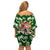 Guam Christmas Family Matching Off Shoulder Short Dress and Hawaiian Shirt Felis Pusgua Tropical Xmas Patterns DT02 - Polynesian Pride