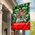 Guam Christmas Garden Flag Felis Pusgua Tropical Xmas Patterns DT02 House Flag Green - Polynesian Pride