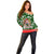 Guam Christmas Off Shoulder Sweater Felis Pusgua Tropical Xmas Patterns DT02 - Polynesian Pride