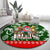 Guam Christmas Round Carpet Felis Pusgua Tropical Xmas Patterns DT02 - Polynesian Pride