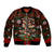 Meri Kirihimete New Zealand Bomber Jacket Christmas Kiwi Maori DT02 Unisex Red - Polynesian Pride