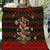 Meri Kirihimete New Zealand Quilt Christmas Kiwi Maori DT02 Red - Polynesian Pride