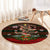 Meri Kirihimete New Zealand Round Carpet Christmas Kiwi Maori DT02 - Polynesian Pride