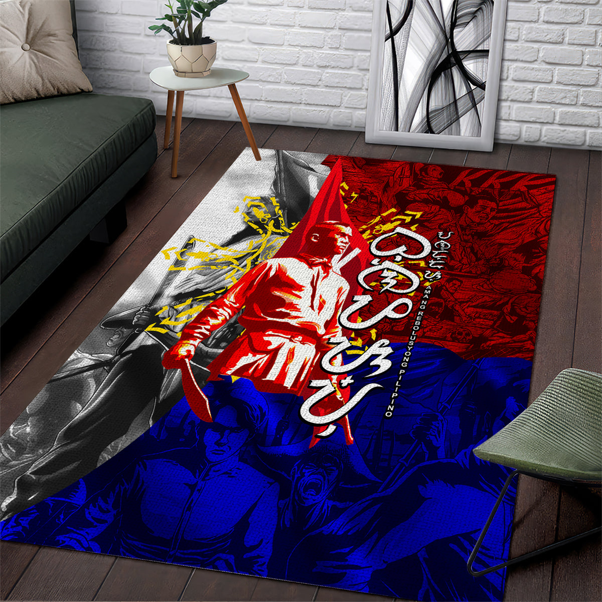 Philippines Bonifacio Day Area Rug DT02 Art - Polynesian Pride