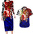 Philippines Bonifacio Day Couples Matching Long Sleeve Bodycon Dress and Hawaiian Shirt DT02 Art - Polynesian Pride