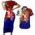 Philippines Bonifacio Day Couples Matching Short Sleeve Bodycon Dress and Hawaiian Shirt DT02 Art - Polynesian Pride