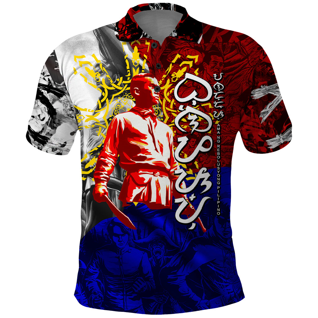 Philippines Bonifacio Day Polo Shirt DT02 Art - Polynesian Pride