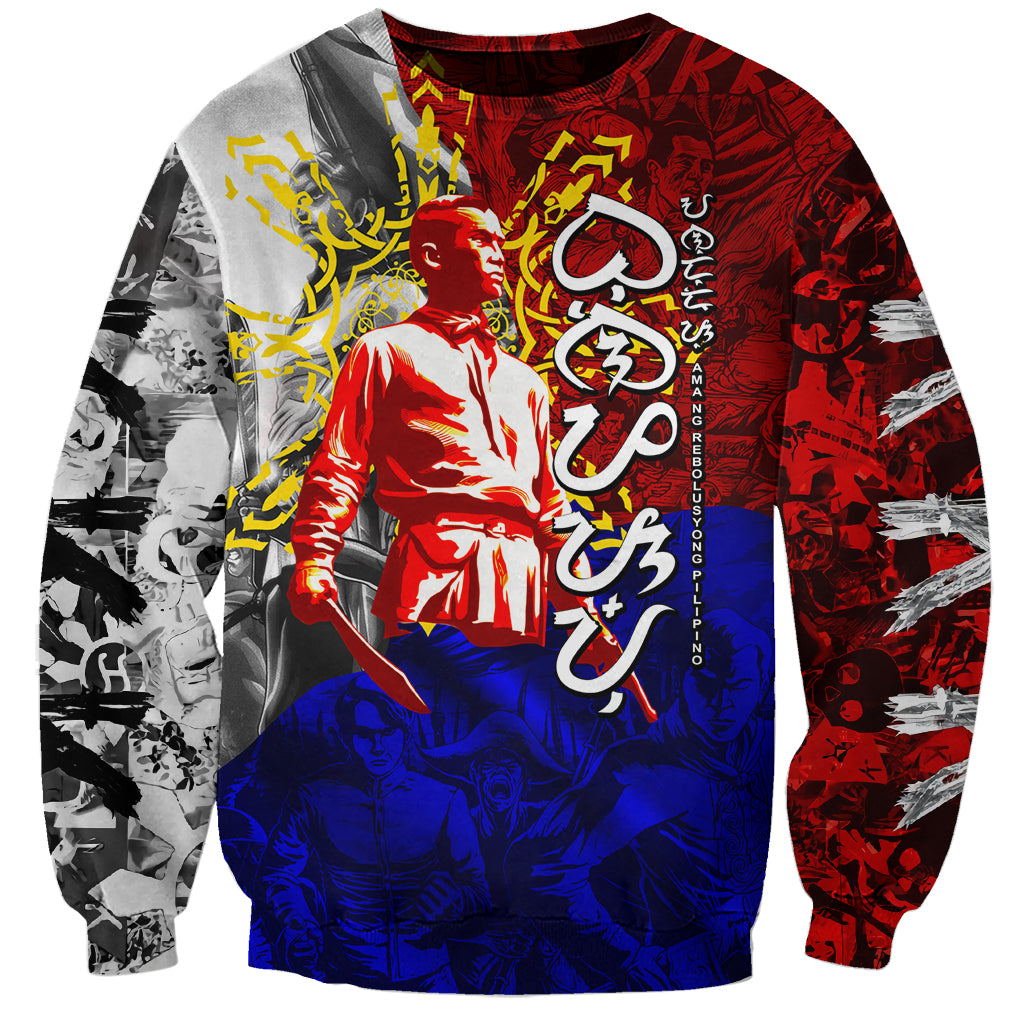 Philippines Bonifacio Day Sweatshirt DT02 Unisex Art - Polynesian Pride