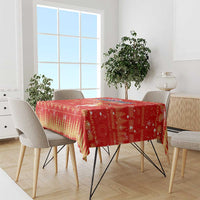 Merry Christmas Hawaii Tablecloth Xmas Travel Map - Polynesian Pride