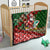 Mele Kalikimaka Shaka Santa Quilt Hawaiian Surf Christmas Design with Aloha Spirit - Polynesian Pride