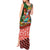 Mele Kalikimaka Shaka Santa Tank Maxi Dress Hawaiian Surf Christmas Design with Aloha Spirit - Polynesian Pride
