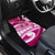 Breast Cancer Awareness Hawaii Car Mats Polynesia Girl Nobody Fights Alone