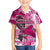 Breast Cancer Awareness Hawaii Family Matching Summer Maxi Dress and Hawaiian Shirt Polynesia Girl Nobody Fights Alone