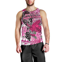 Breast Cancer Awareness Hawaii Men Tank Top Polynesia Girl Nobody Fights Alone DT02 - Polynesian Pride