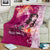 Breast Cancer New Zealand Blanket Maori Aotearoa Girl Pink Out