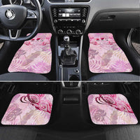 Breast Cancer Polynesian Car Mats I Can Do All Things Through Christ DT02 Set 4pcs Pink - Polynesian Pride