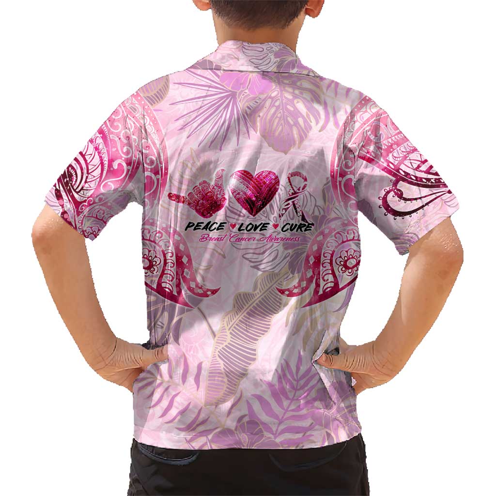 Breast Cancer Polynesian Hawaiian Shirt I Can Do All Things Through Christ