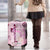 Breast Cancer Polynesian Luggage Cover I Can Do All Things Through Christ