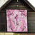Breast Cancer Polynesian Quilt I Can Do All Things Through Christ