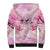 Breast Cancer Polynesian Sherpa Hoodie I Can Do All Things Through Christ