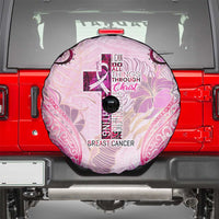 Breast Cancer Polynesian Spare Tire Cover I Can Do All Things Through Christ