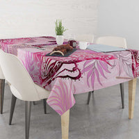 Breast Cancer Polynesian Tablecloth I Can Do All Things Through Christ DT02 - Polynesian Pride