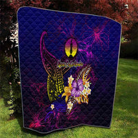 New Caledonia Quilt Whale Hibiscus Polynesian