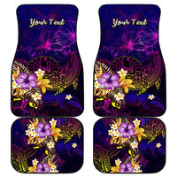 Tahiti French Polynesia Car Mats Whale Hibiscus Polynesian DT02 - Polynesian Pride