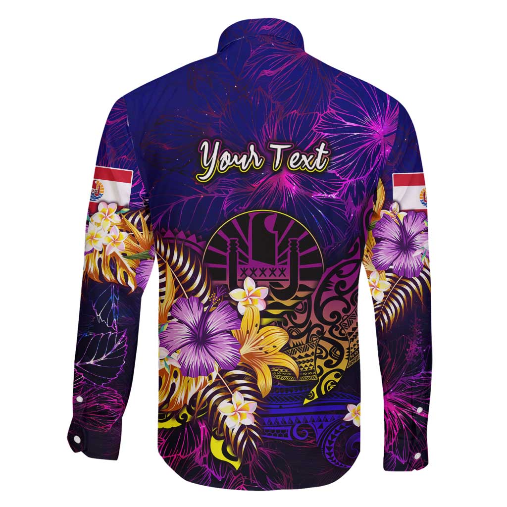 Tahiti French Polynesia Family Matching Puletasi and Hawaiian Shirt Whale Hibiscus Polynesian