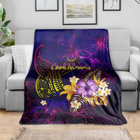 Cook Islands Blanket Whale Hibiscus Polynesian DT02 - Polynesian Pride