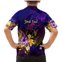 Cook Islands Family Matching Mermaid Dress and Hawaiian Shirt Whale Hibiscus Polynesian