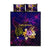 Cook Islands Quilt Bed Set Whale Hibiscus Polynesian