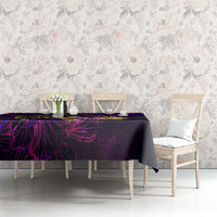 Cook Islands Tablecloth Whale Hibiscus Polynesian DT02 - Polynesian Pride