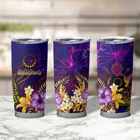 Cook Islands Tumbler Cup Whale Hibiscus Polynesian