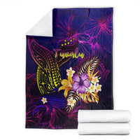 Tuvalu Blanket Whale Hibiscus Polynesian DT02 - Polynesian Pride