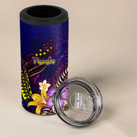 Tuvalu 4 in 1 Can Cooler Tumbler Whale Hibiscus Polynesian DT02 - Polynesian Pride