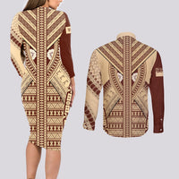 fiji-bula-couples-matching-long-sleeve-bodycon-dress-and-long-sleeve-button-shirts-tapa-pattern-design