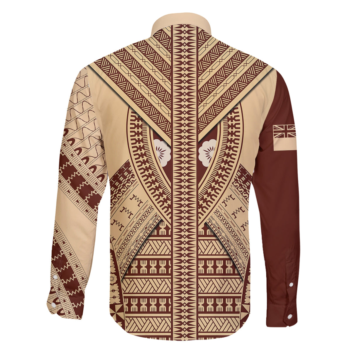 fiji-bula-family-matching-summer-maxi-dress-and-hawaiian-shirt-tapa-pattern-design