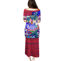 Manu Samoa Rugby 2023 Puletasi Humpback Whale Hexagon Tribal Tropical Style DT02 - Polynesian Pride
