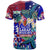 Manu Samoa Rugby 2023 T Shirt Humpback Whale Hexagon Tribal Tropical Style DT02 - Polynesian Pride