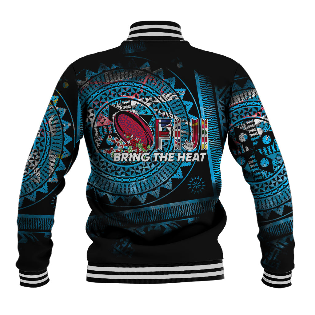 Fiji Rugby Baseball Jacket Bring The Heat DT02 - Polynesian Pride