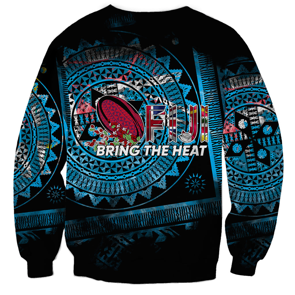 Fiji Rugby Sweatshirt Bring The Heat DT02 - Polynesian Pride