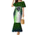 Personalised New Zealand Warriors Mermaid Dress Maori Silver Fern Green DT02 Women Green - Polynesian Pride