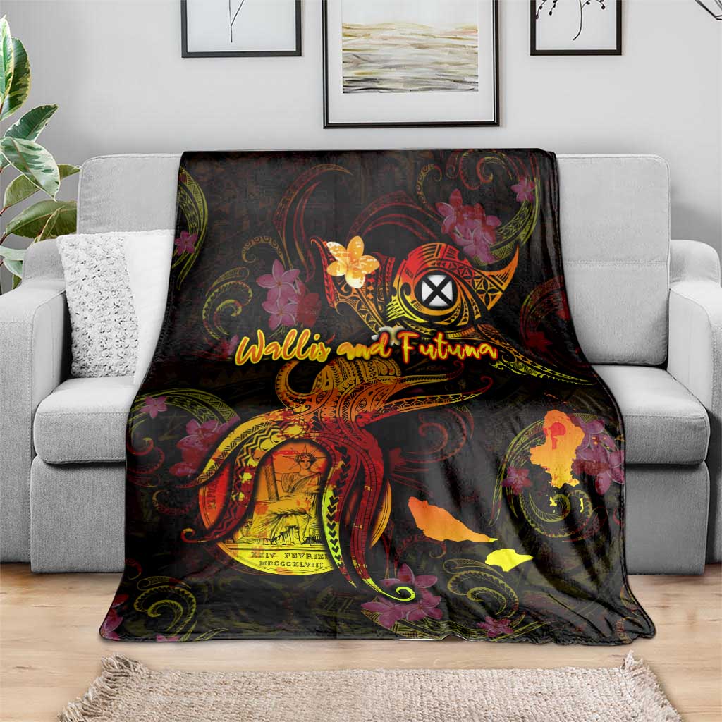 Wallis and Futuna Blanket Octopus Plumeria Polynesian Tattoo