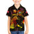 Wallis and Futuna Family Matching Short Sleeve Bodycon Dress and Hawaiian Shirt Octopus Plumeria Polynesian Tattoo