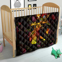 Wallis and Futuna Quilt Octopus Plumeria Polynesian Tattoo