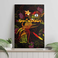New Caledonia Canvas Wall Art Octopus Plumeria Polynesian Tattoo